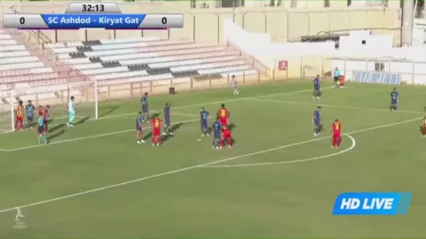 Poster siaran Ashdod MS VS Kiryat Gat