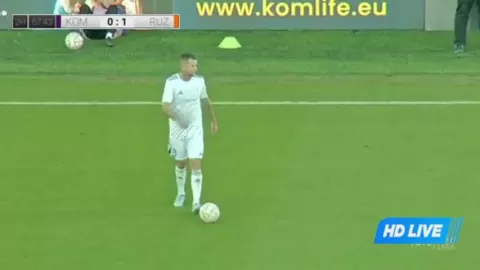 Poster siaran KFC Komarno VS MFK Ruzomberok