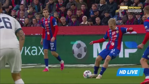 Poster siaran CSKA Moscow VS Rodina Moscow