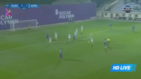Poster siaran Sumgayit FK VS Araz Nakhchivan