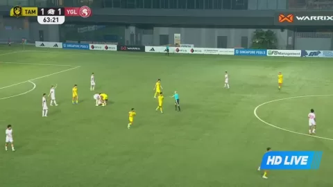 Poster siaran Tampines Rovers FC VS Young Lions