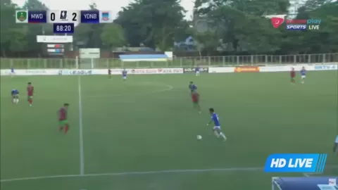 Poster siaran Myawady VS Yadanarbon FC
