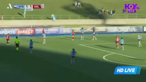 Poster siaran Sydney FC Women VS Adelaide United Women