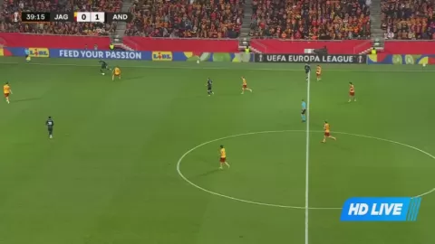 Poster siaran Jagiellonia Bialystok VS Anderlecht
