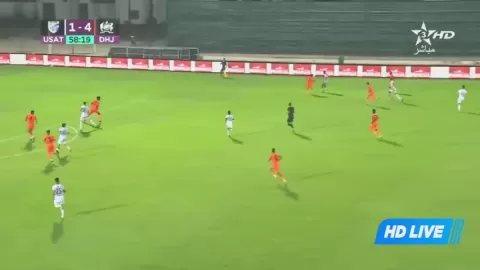 Poster siaran Amal Tiznit VS DHJ Difaa Hassani Jadidi