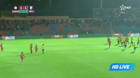 Poster siaran KACM Marrakech VS Ittihad Riadi Tanger