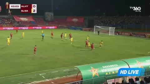 Poster siaran Hong Linh Ha Tinh VS Song Lam Nghe An