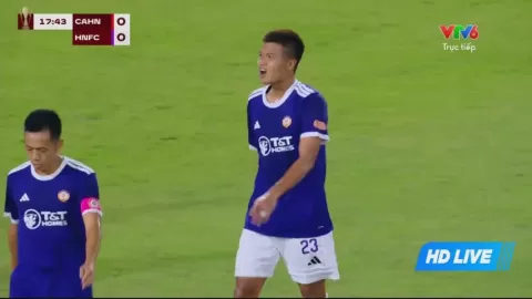 Poster siaran Cong An Ha Noi FC VS Hanoi FC