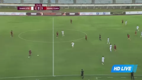 Poster siaran Shan United VS Hang Yuan Football Club