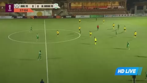 Poster siaran Ahal FK VS Al Ansar SC
