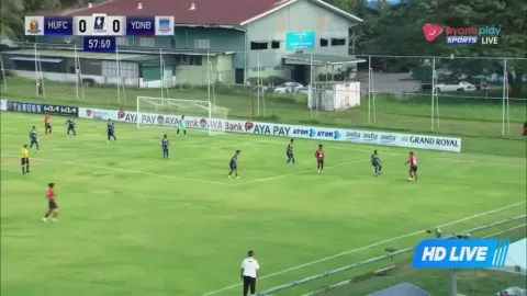 Poster siaran Hantharwady United VS Yadanarbon FC