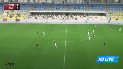 Poster siaran Cebrayil VS PFK Zaqatala