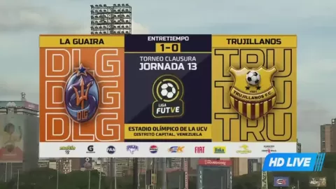 Poster siaran Deportivo La Guaira VS Trujillanos