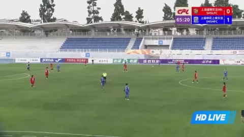 Poster siaran Shanghai Women B VS Shanghai Shenhua Women