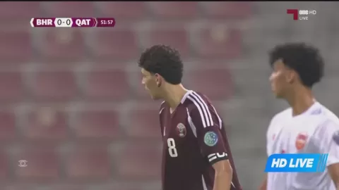 Poster siaran Bahrain U17 VS Qatar U17