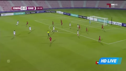 Poster siaran Oman U17 VS United Arab Emirates U17