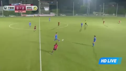 Poster siaran Taichung Blue Whale Women VS Hang Yuan FC Women