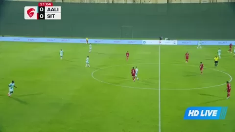 Poster siaran A'Ali FC VS Sitra
