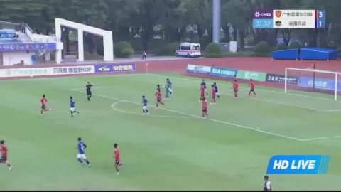 Poster siaran Guangdong Chenxingjuli VS Xinjiang Bingchao