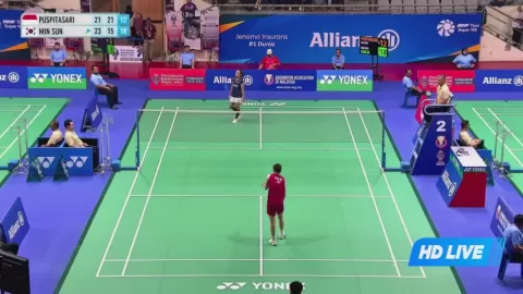 Poster siaran Puspitasari, Mutiara Ayu VS Kim, Min Sun