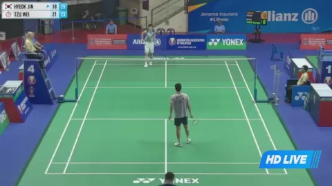 Poster siaran Jeon Hyeok Jin VS Wang, Tzu Wei
