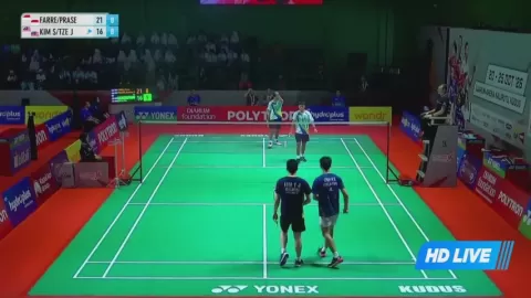 Poster siaran Farrell D / Prasetya A B F VS Chua K S / Lim T J